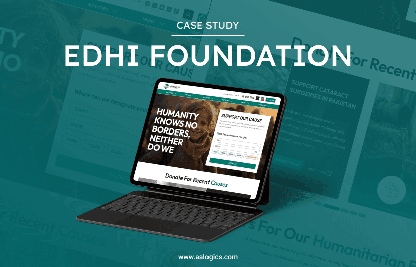 Case Study: Edhi Foundation Website Built by AAlogics Using Odoo